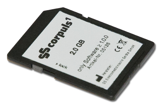 SD-Karte corpuls¹/ccpr