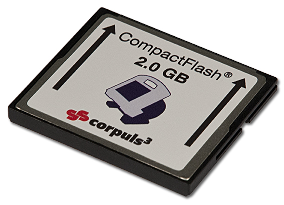 CompactFlash®-Karte 2.0 GB corpuls³