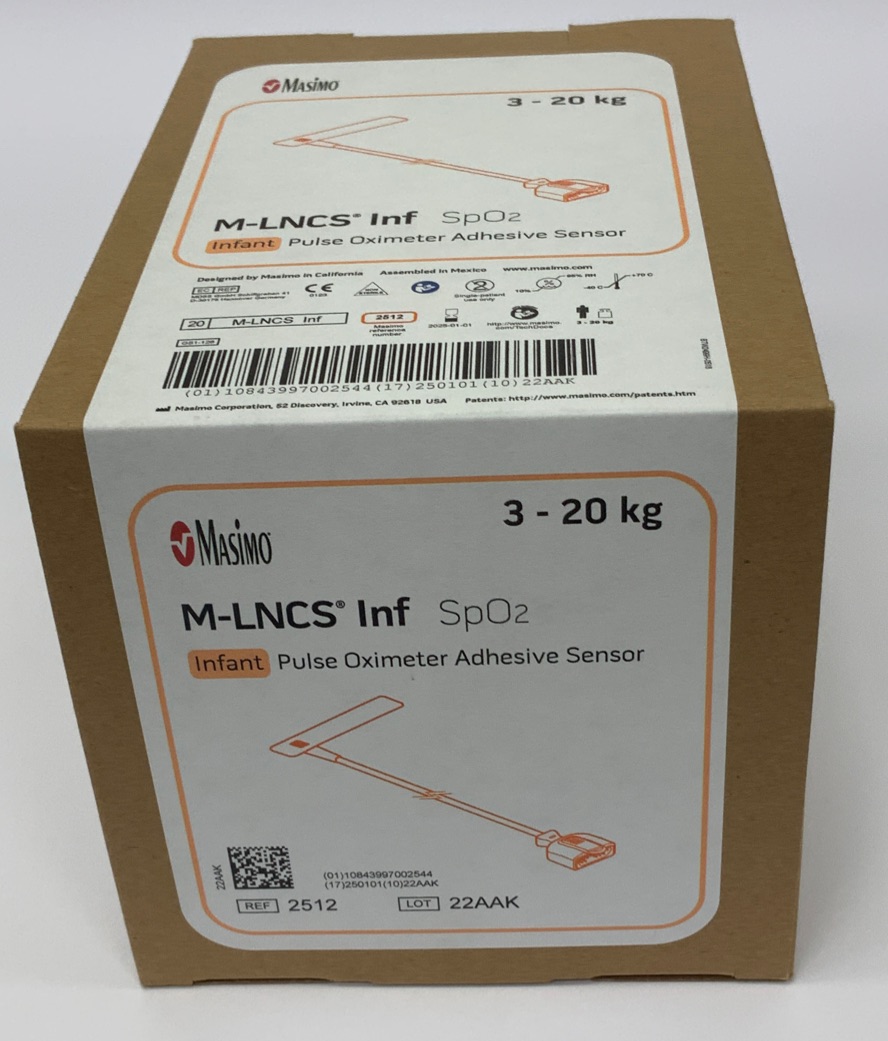 SpO2 Einwegs. Baby-Gr. Masimo 3-20kg Mindestabnahmemenge=20 St. Rainbow!