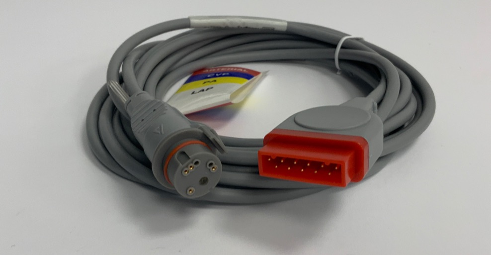 IBD-Adapterkabel 1-fach Transducer System Argon DTX+/Safedrawer mit GE/Marquette