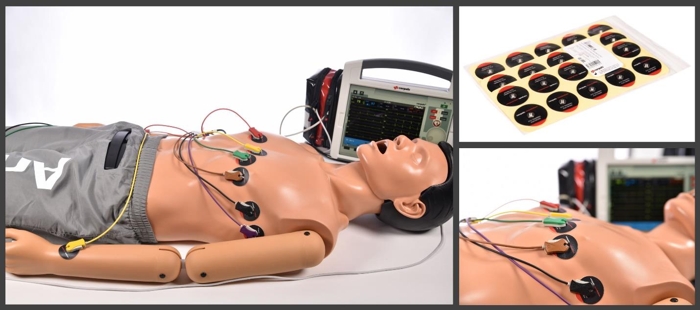corpuls simulation EKG Trainingselektroden (30 Stk.)