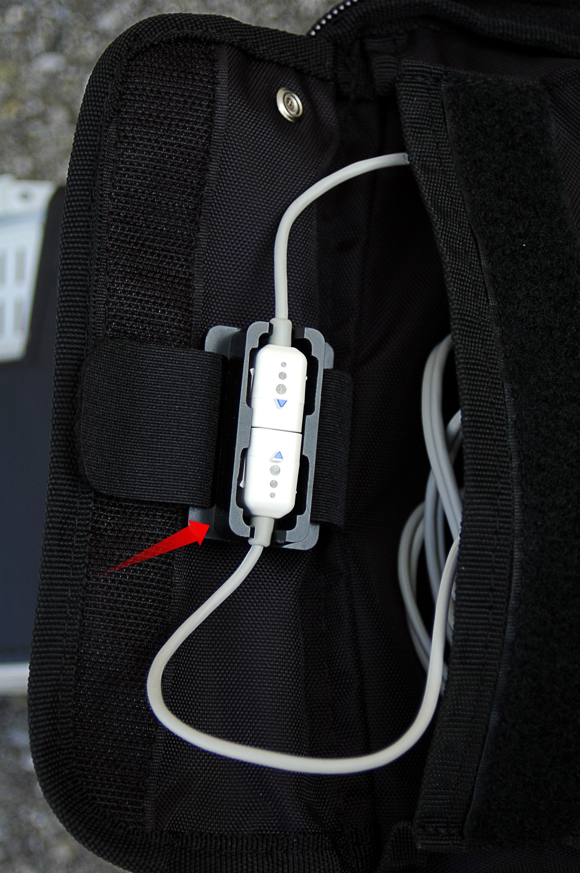 Halter CO2-Sensor für Zubehörtasche PAX Corpuls³