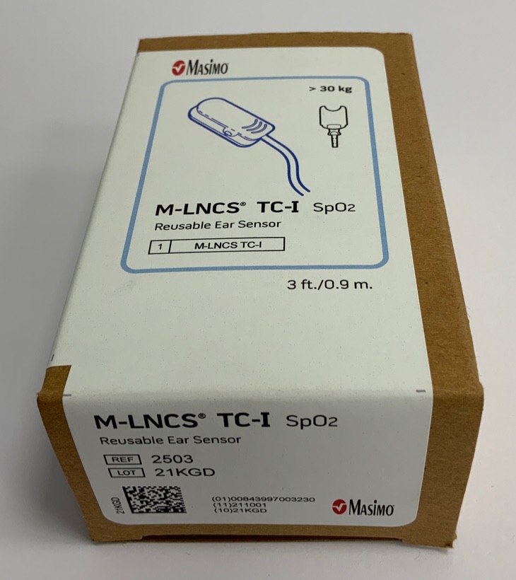 MASIMO SpO2 Rainbow Ohrclipsensor Erwachsene >30 kg 15pol