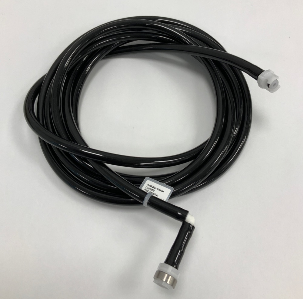 NIBD-Anschlussschlauch für Manschetten corpuls³, 90°gewinkelt, 2,5 m