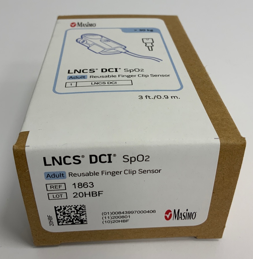 SpO2 Fingersensor -Masimo- Sub-D, corpuls³, corpuls¹ und 08/16 SpO2 Fingersensor -Masimo- Sub-D, corpuls³, corpuls¹ und 08/16