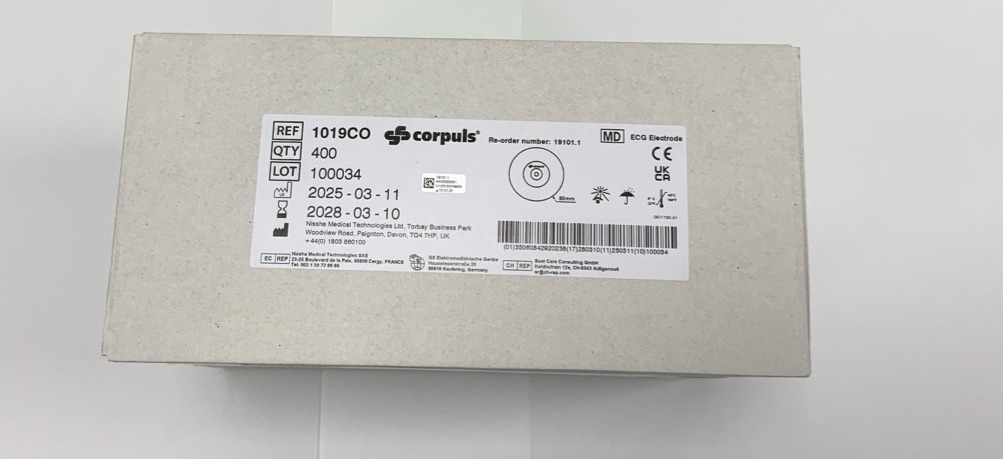 EKG-Einwegelektroden Erw. (Box à 400 Stück)