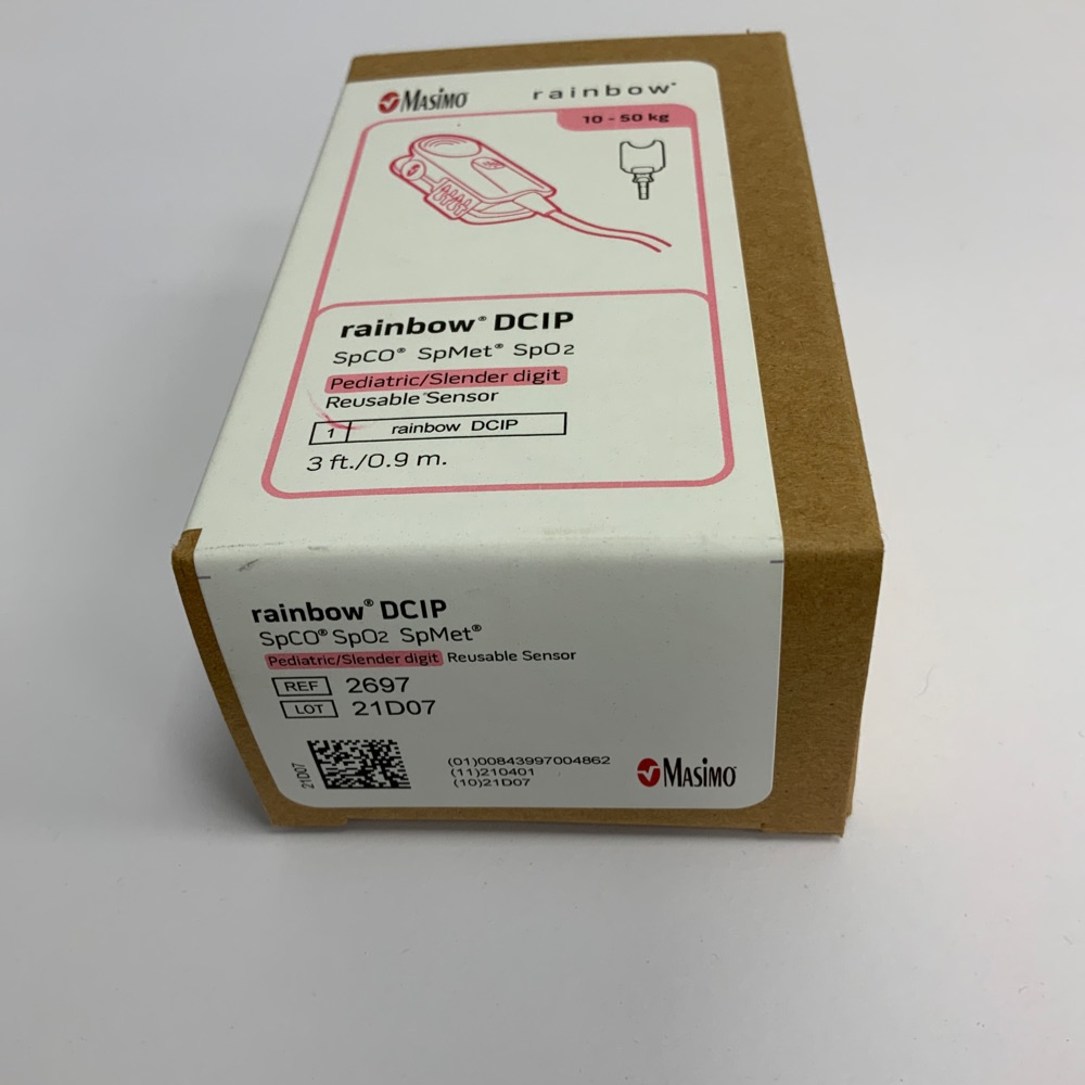 SpO2 Fingersensor Kinder -Rainbow- Typ SpO2, SpCO, SpMet corpuls³/corpuls¹
