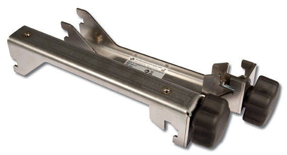 Adapter Ladehalterung corpuls³/Doppelnormschiene 200 mm (Satz à 2 Stück)"Hessen"