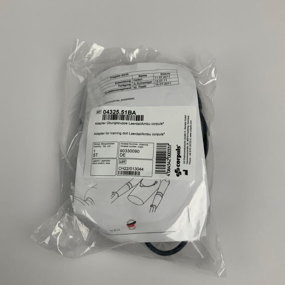 Adapter Übungspuppe Laerdal/Ambu corpuls³
